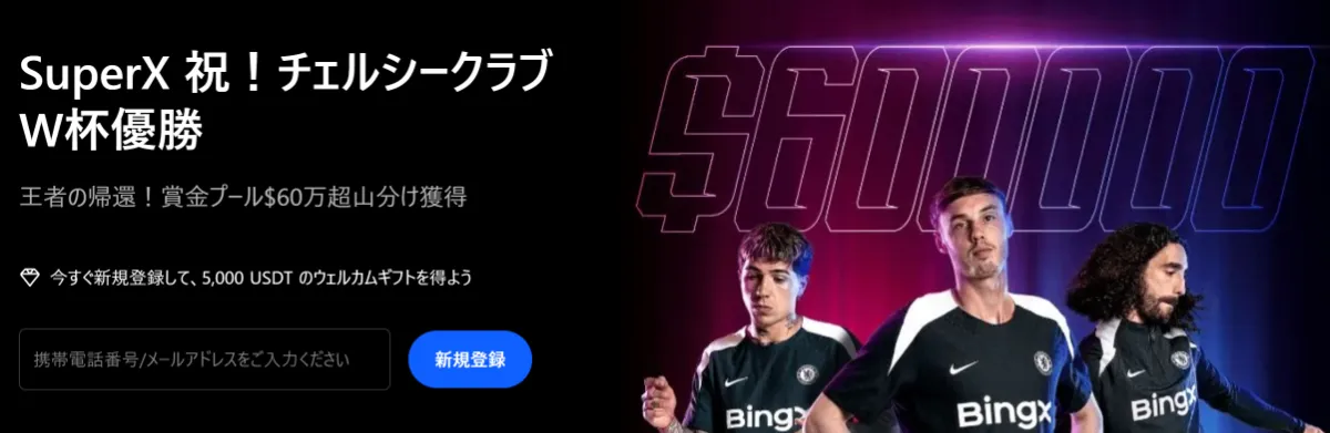 海外仮想通貨取引所おすすめ比較ランキング8位はBingX